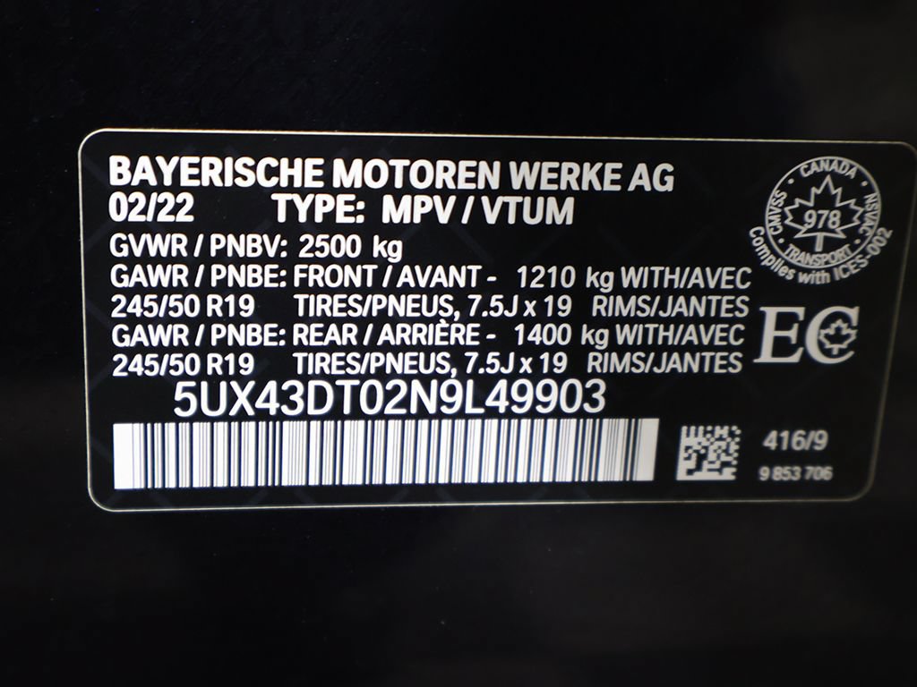 Used 2022 BMW X4 M40i AWD/4WD image 68