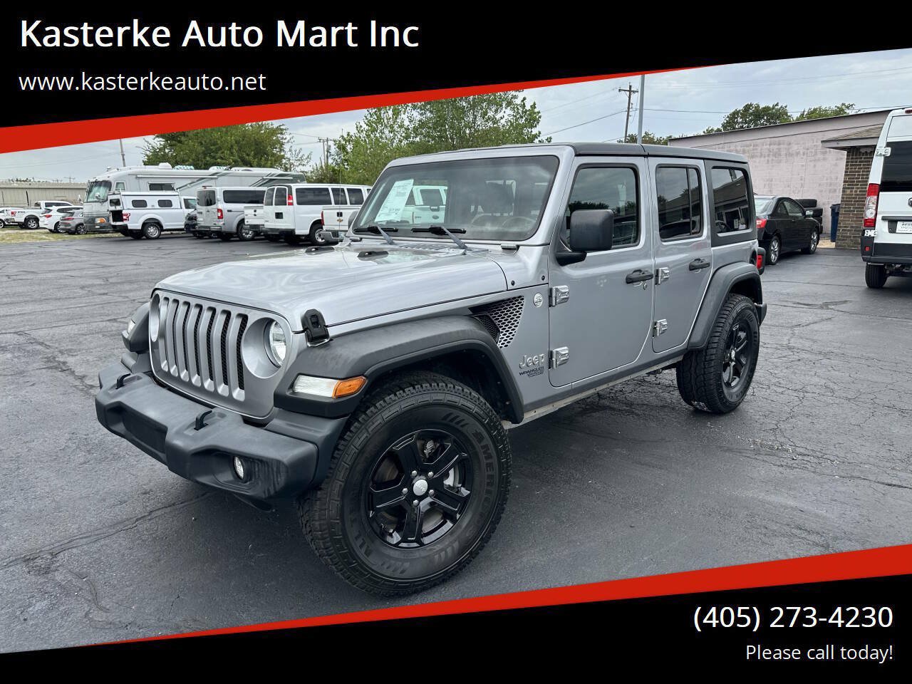 Used 2019 Jeep Wrangler Unlimited Sport S AWD/4WD image 1