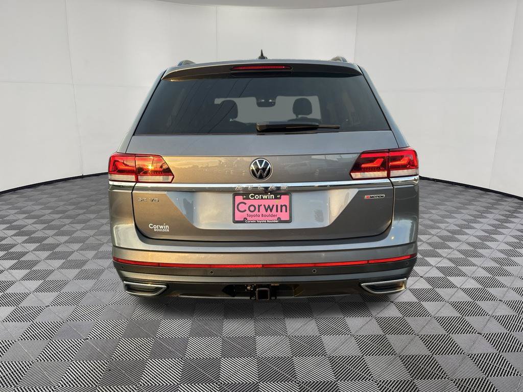 Used 2021 Volkswagen Atlas SE w/ Panoramic Sunroof Package AWD/4WD image 6