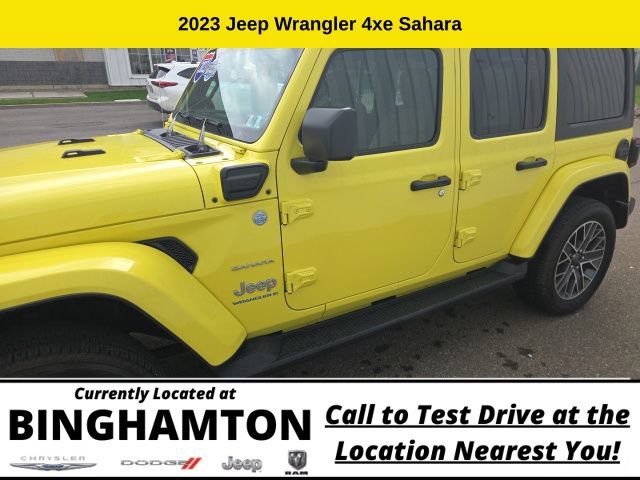 Used 2023 Jeep Wrangler Unlimited Sahara AWD/4WD image 7