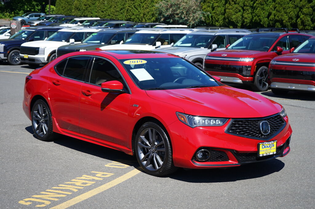 Used 2019 Acura TLX w/ Technology & A-SPEC Package AWD/4WD image 3