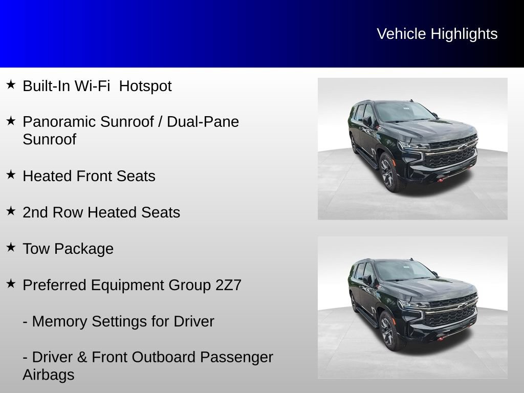 Used 2021 Chevrolet Tahoe Z71 w/ Z71 Off-Road Package AWD/4WD image 8
