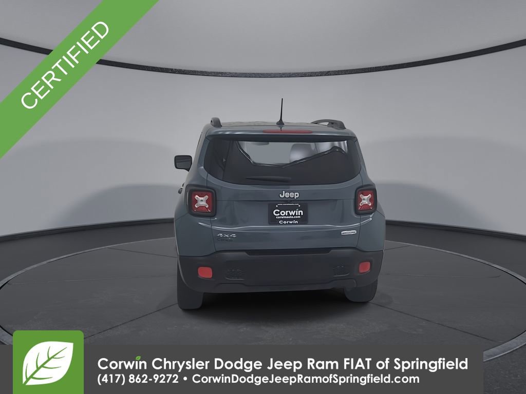 Certified 2017 Jeep Renegade Latitude w/ Safety & Security Group AWD/4WD image 12