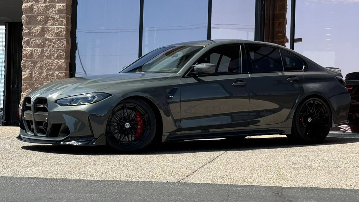 Used 2021 BMW M3 w/ Parking Assistance Package RWD image 3