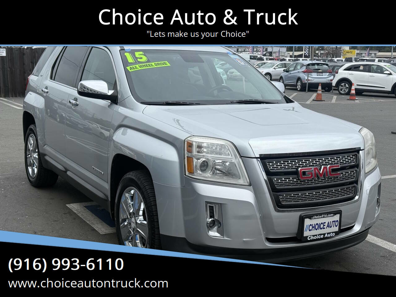 Used 2015 GMC Terrain SLT w/ Chrome Edition image 1