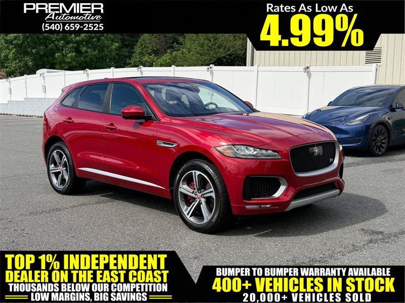Used 2017 Jaguar F-PACE S