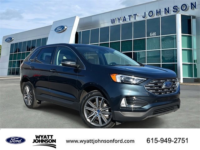 Used 2022 Ford Edge Titanium w/ Class II Trailer Tow Package image 1
