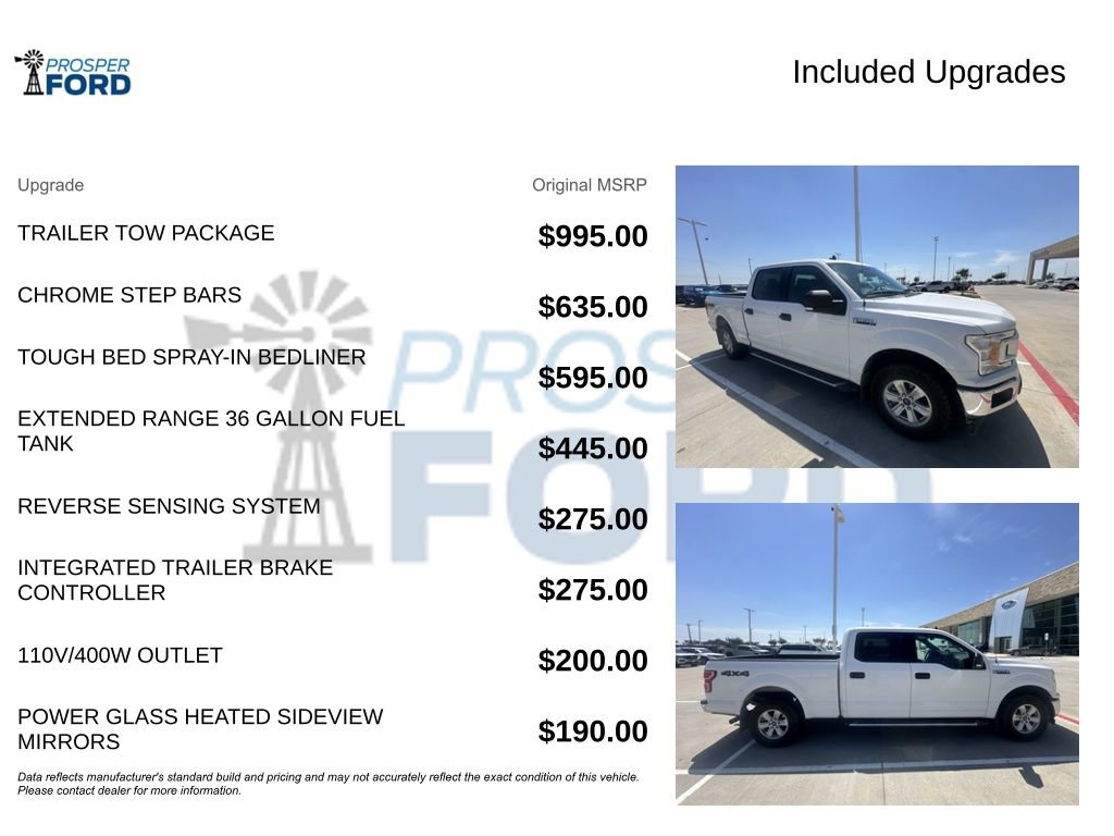 Used 2019 Ford F150 XLT w/ Trailer Tow Package AWD/4WD image 3