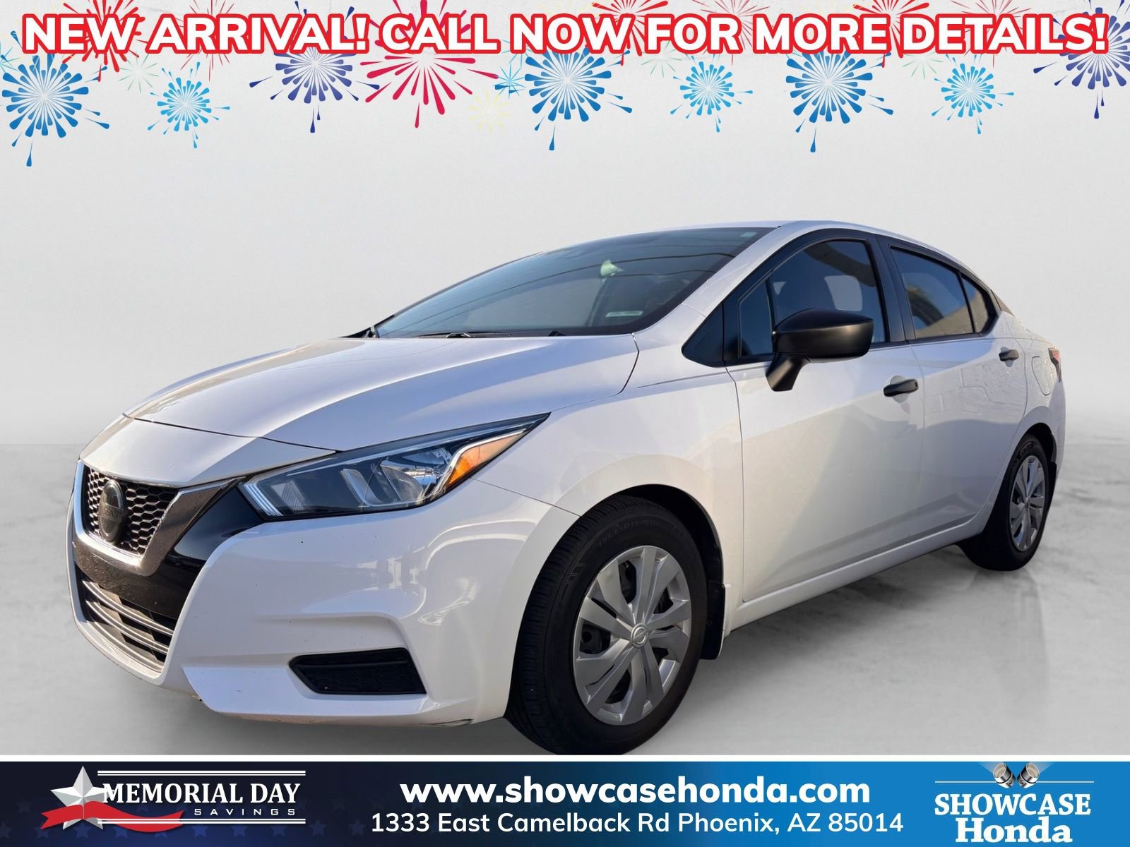 Used 2020 Nissan Versa S FWD image 1