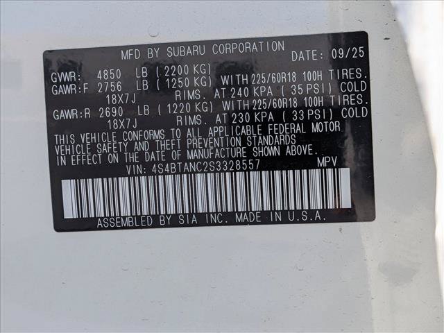 Certified 2025 Subaru Outback Limited AWD/4WD image 25