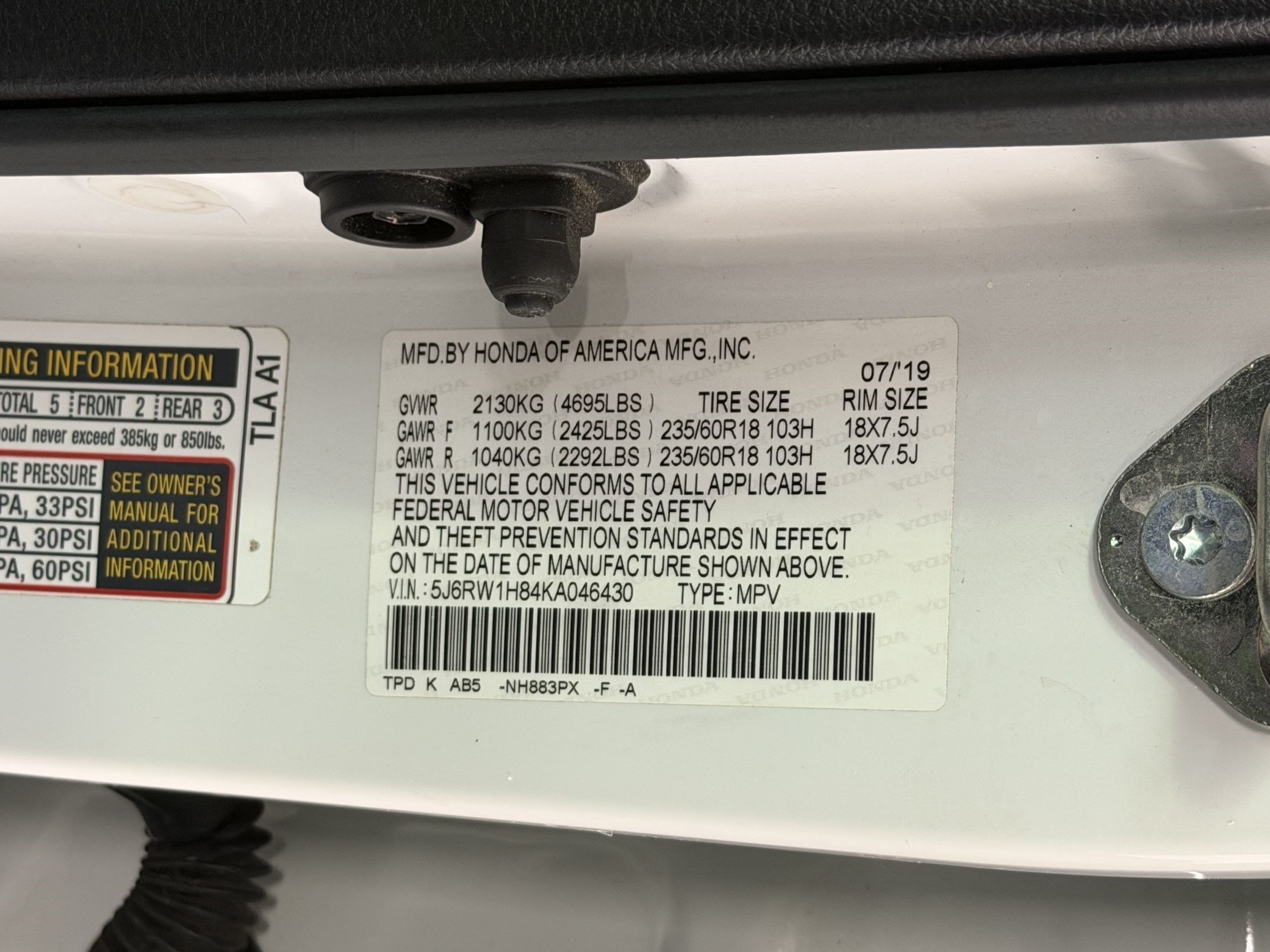 Used 2019 Honda CR-V EX-L image 24