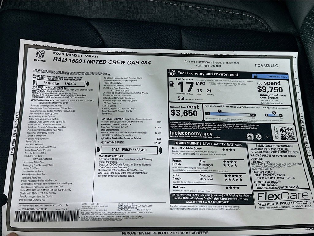 New 2026 RAM 1500 Limited image 21