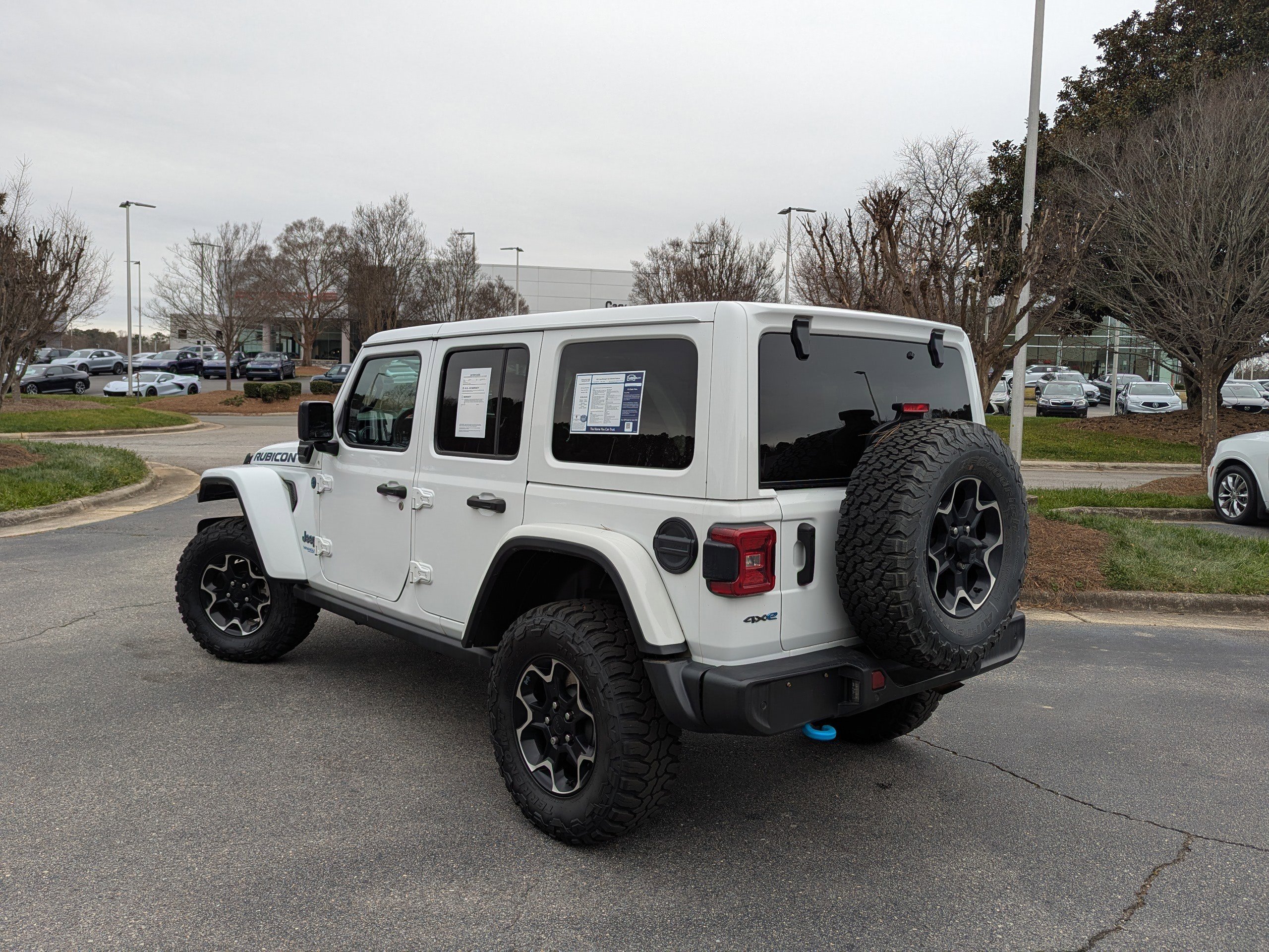 Used 2021 Jeep Wrangler Unlimited Rubicon 4xe w/ Cold Weather Group image 7