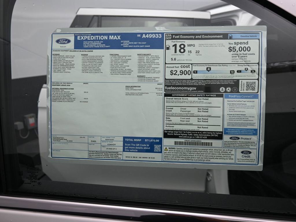 New 2025 Ford Expedition Max Active image 13