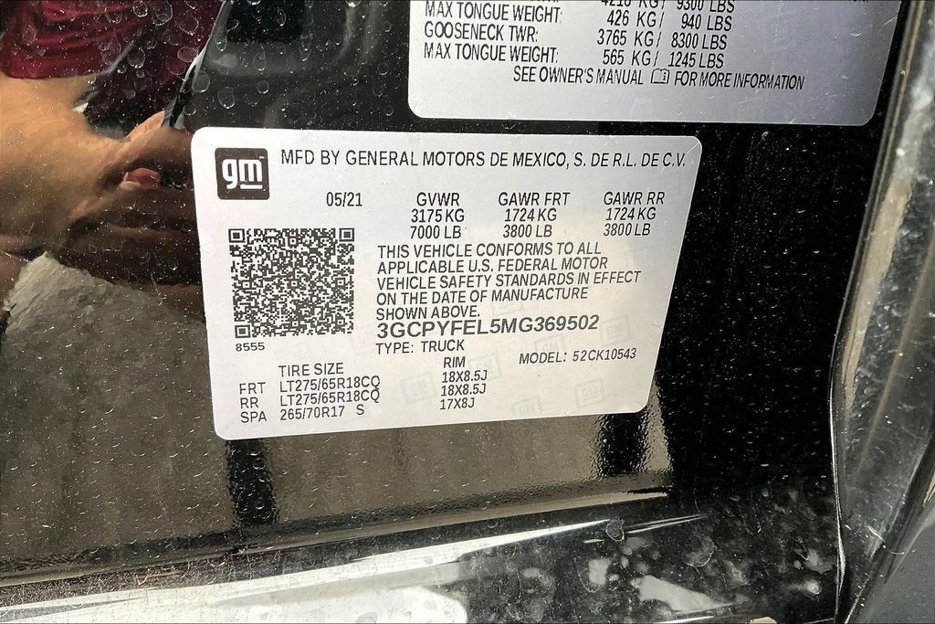 Used 2021 Chevrolet Silverado 1500 LT Trail Boss w/ LT Trail Boss Premium Package image 35