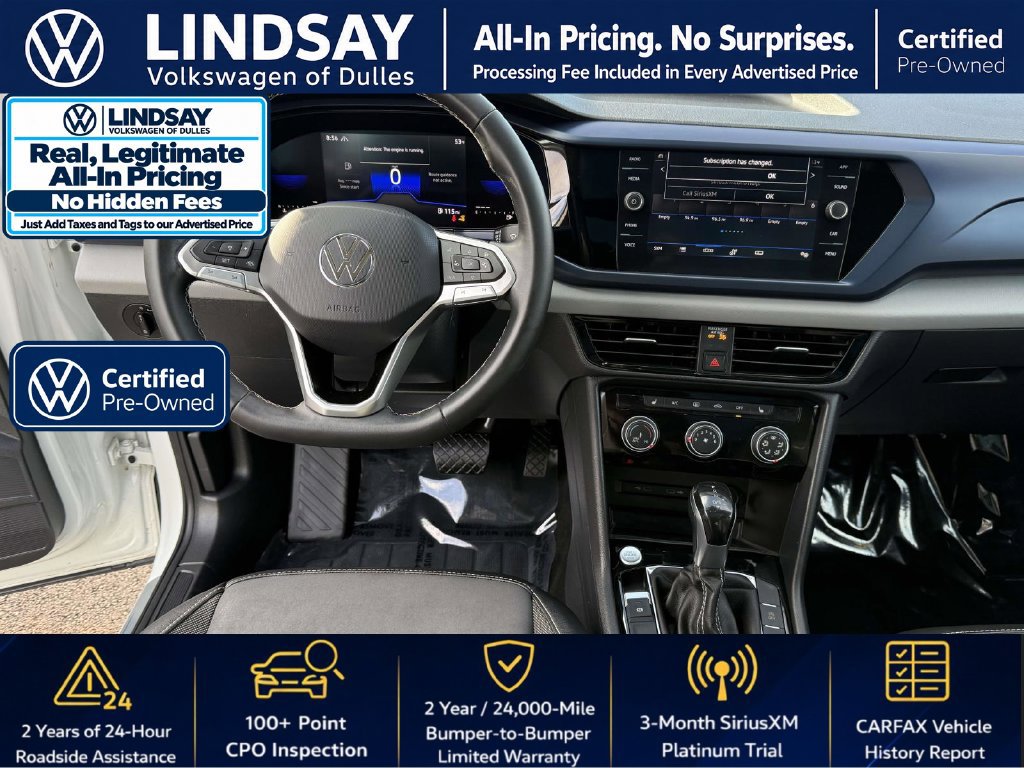 Used 2023 Volkswagen Taos SE w/ Panoramic Sunroof Package AWD/4WD image 11