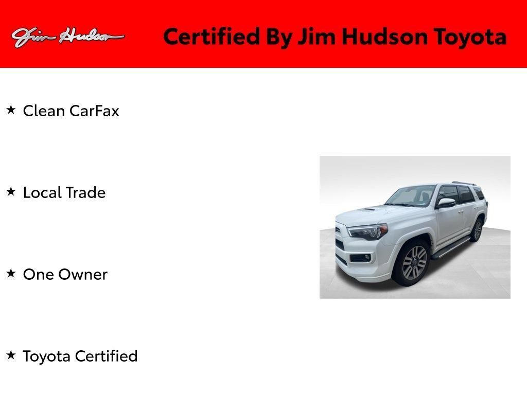Certified 2022 Toyota 4Runner TRD Sport w/ Technology Package RWD image 3
