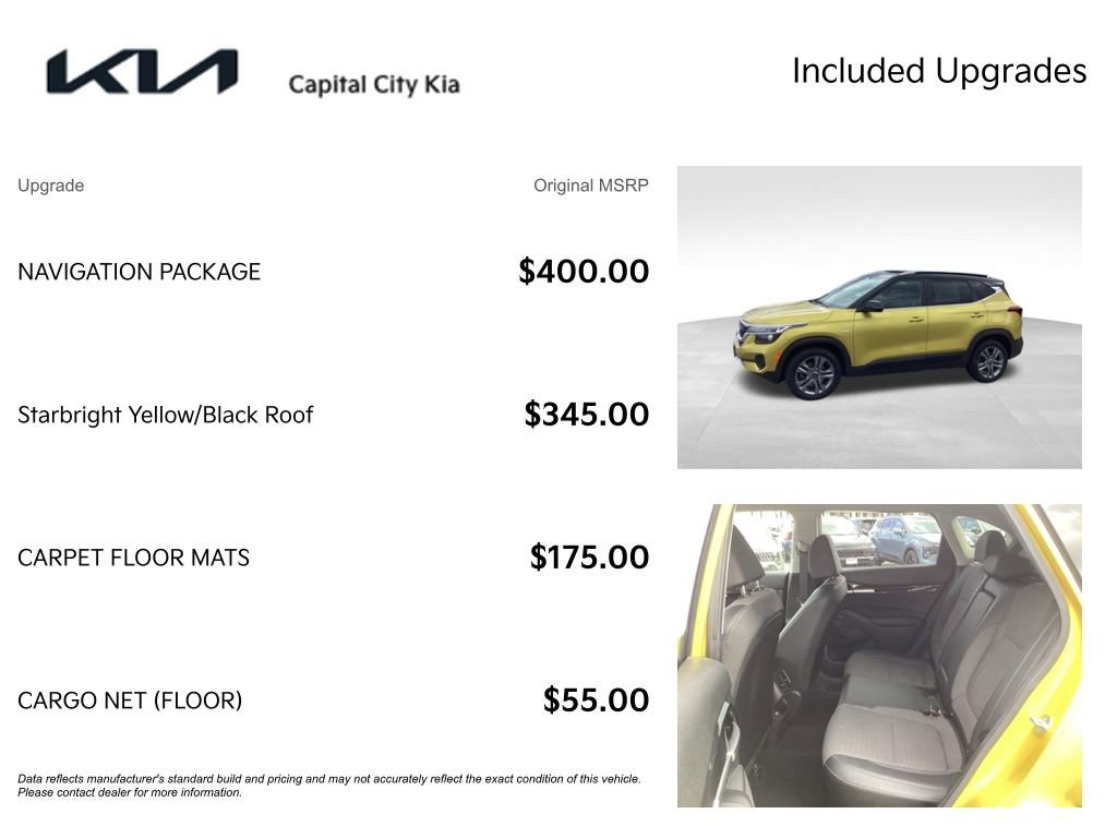Used 2023 Kia Seltos S w/ Navigation Package AWD/4WD image 4