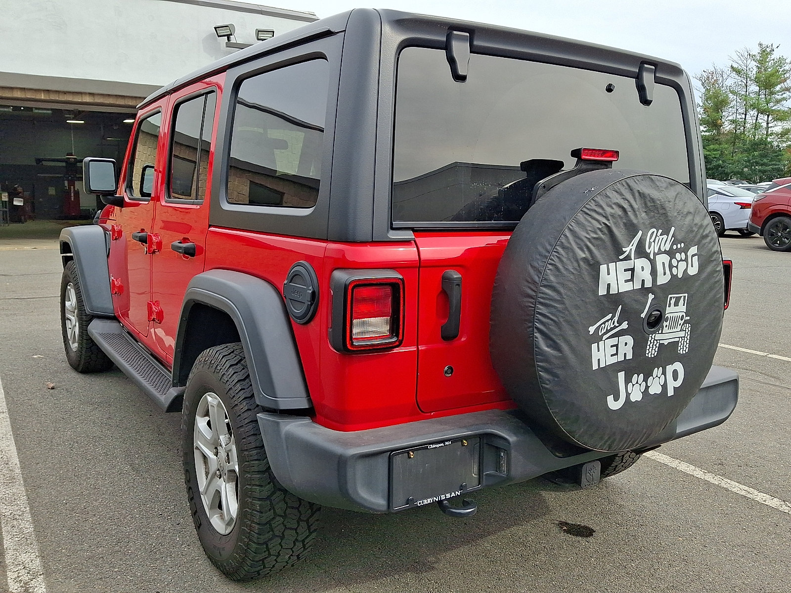 Used 2018 Jeep Wrangler Unlimited Sport S AWD/4WD image 3