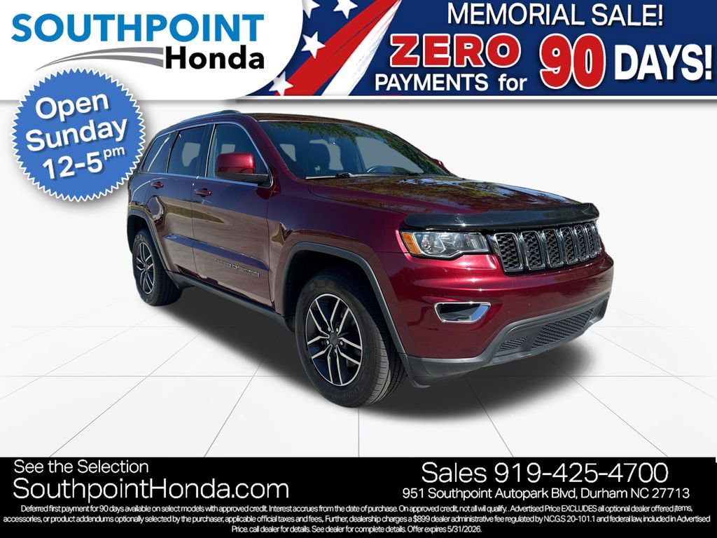 Used 2019 Jeep Grand Cherokee Laredo w/ Laredo X Package