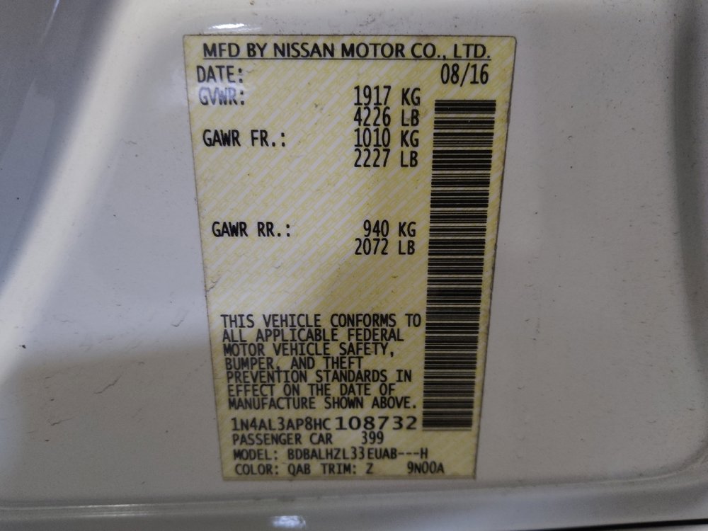 Used 2017 Nissan Altima 2.5 SR image 33