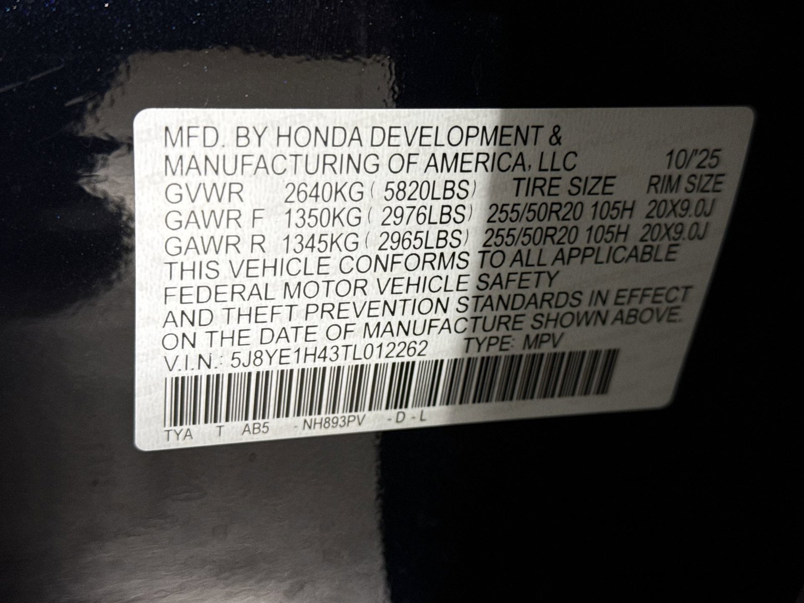 Used 2026 Acura MDX w/ Technology Package AWD/4WD image 40