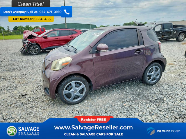 Used 2012 Scion iQ w/ Rear Speaker Pkg FWD image 1