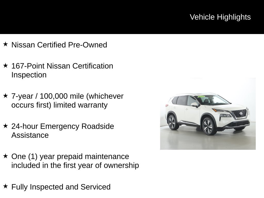 Certified 2023 Nissan Rogue SL w/ SL Premium Package AWD/4WD image 4
