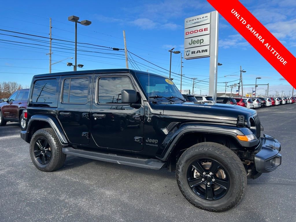 Used 2022 Jeep Wrangler Unlimited Sahara