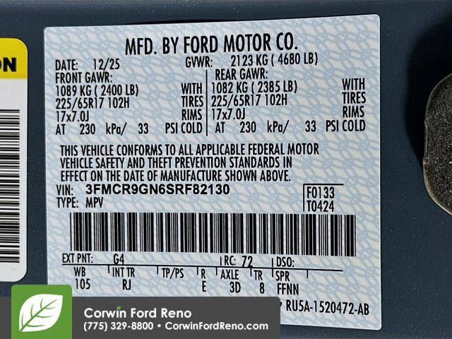 New 2025 Ford Bronco Sport Heritage w/ Convenience Package image 34