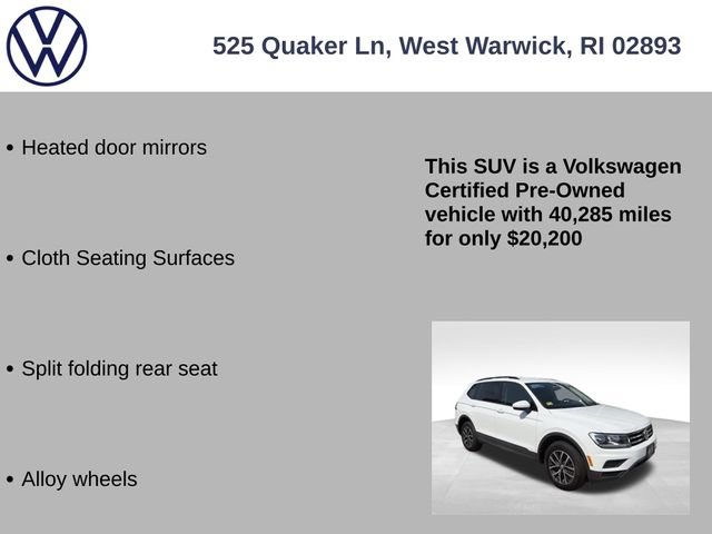 Used 2021 Volkswagen Tiguan S AWD/4WD image 13