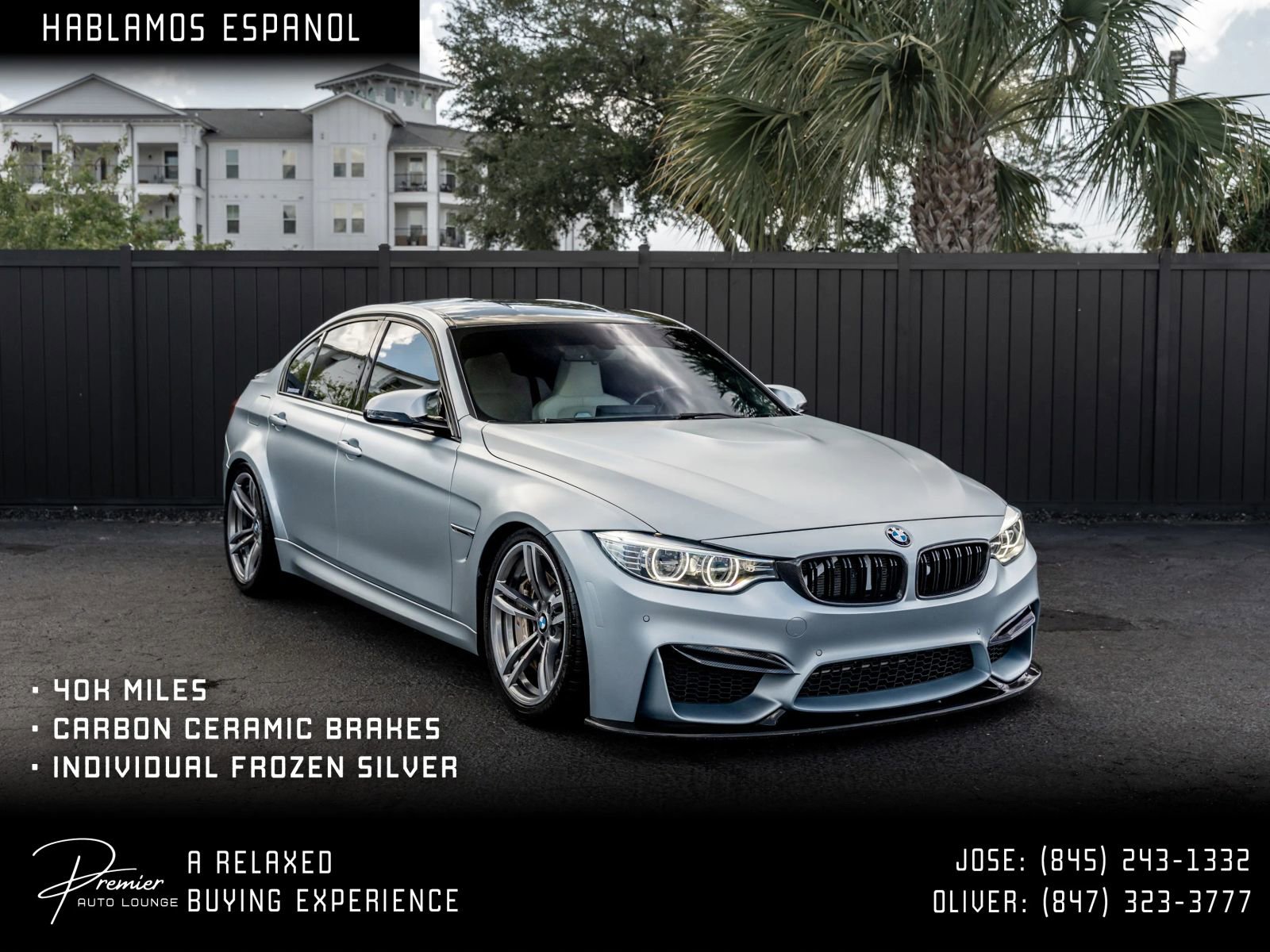 Used 2015 BMW M3 RWD image 1
