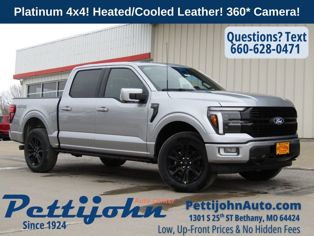 New 2026 Ford F150 Platinum w/ Equipment Group 702A High image 1