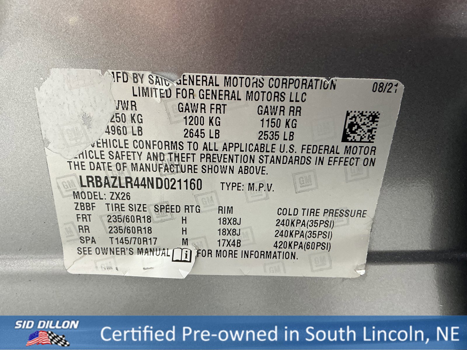Used 2022 Buick Envision Preferred w/ Safety Package image 15