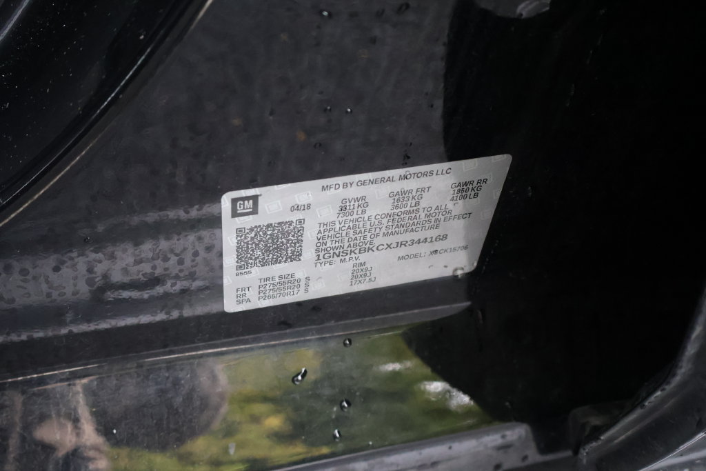 Certified 2018 Chevrolet Tahoe LT AWD/4WD image 55