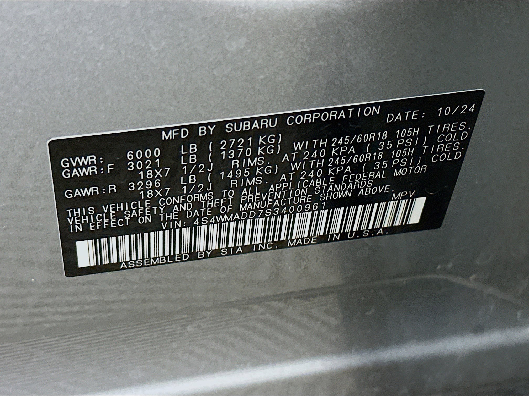 Used 2025 Subaru Ascent Premium image 12