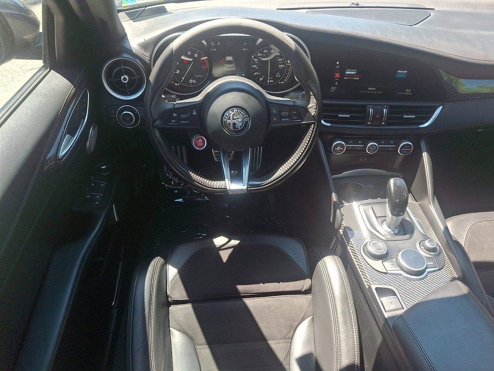 Used 2018 Alfa Romeo Giulia Quadrifoglio w/ Driver Assist Dynamic Package RWD image 11