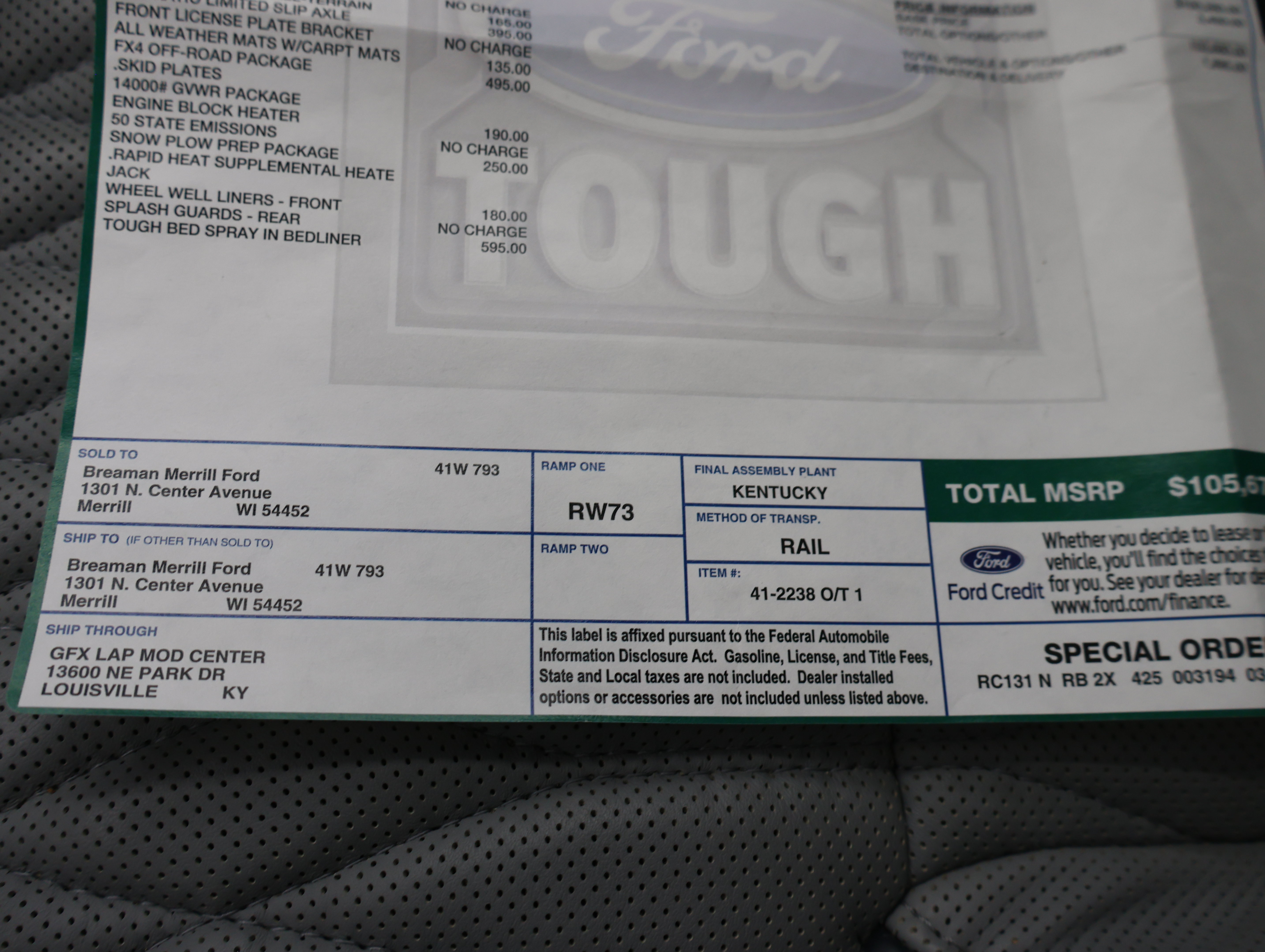 Used 2024 Ford F350 Limited w/ FX4 Off-Road Package AWD/4WD image 72