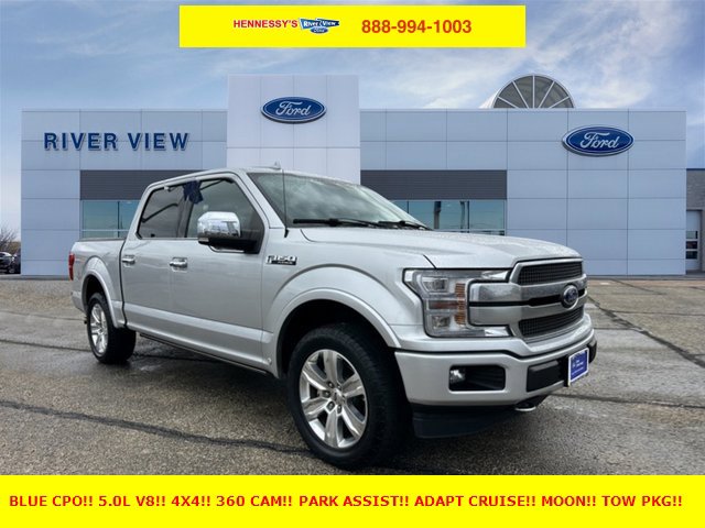 Certified 2018 Ford F150 Platinum w/ Equipment Group 701A Luxury