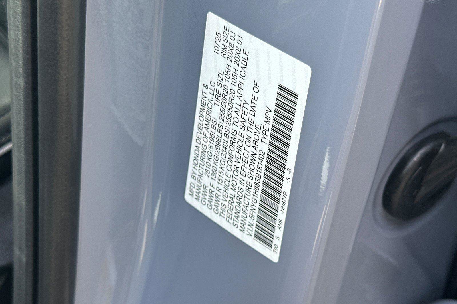 New 2025 Honda Pilot Elite image 30