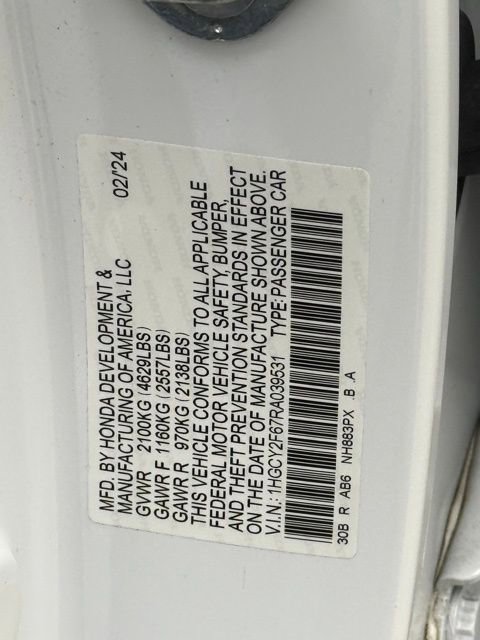 Used 2024 Honda Accord EX-L image 32