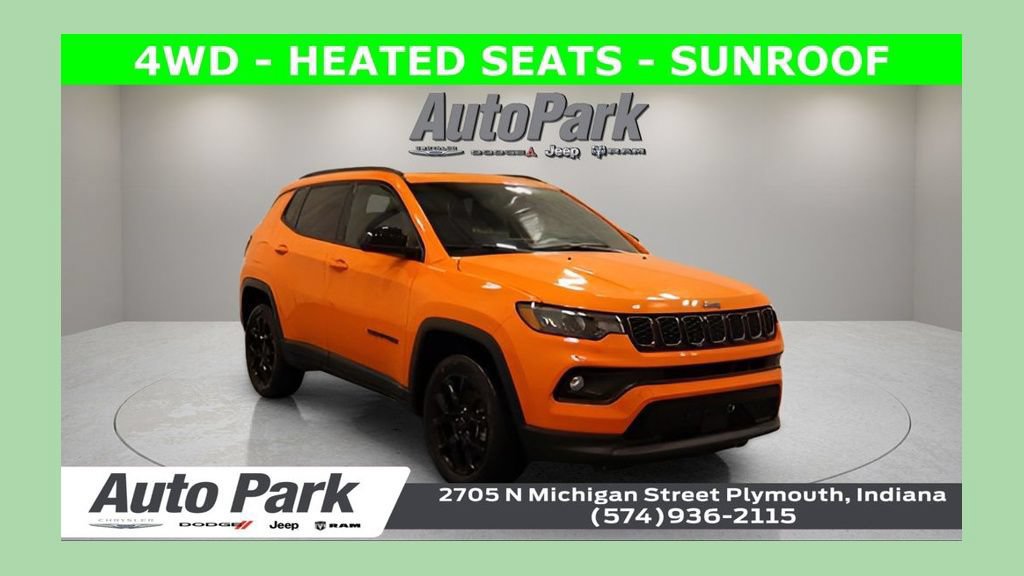 New 2026 Jeep Compass Latitude w/ Sun and Sound Group AWD/4WD image 3