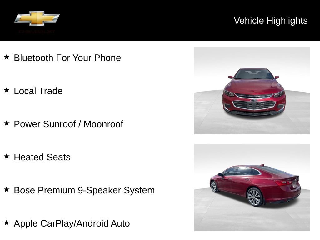 Used 2018 Chevrolet Malibu Premier image 16