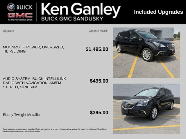 Used 2017 Buick Envision Premium AWD/4WD image 5