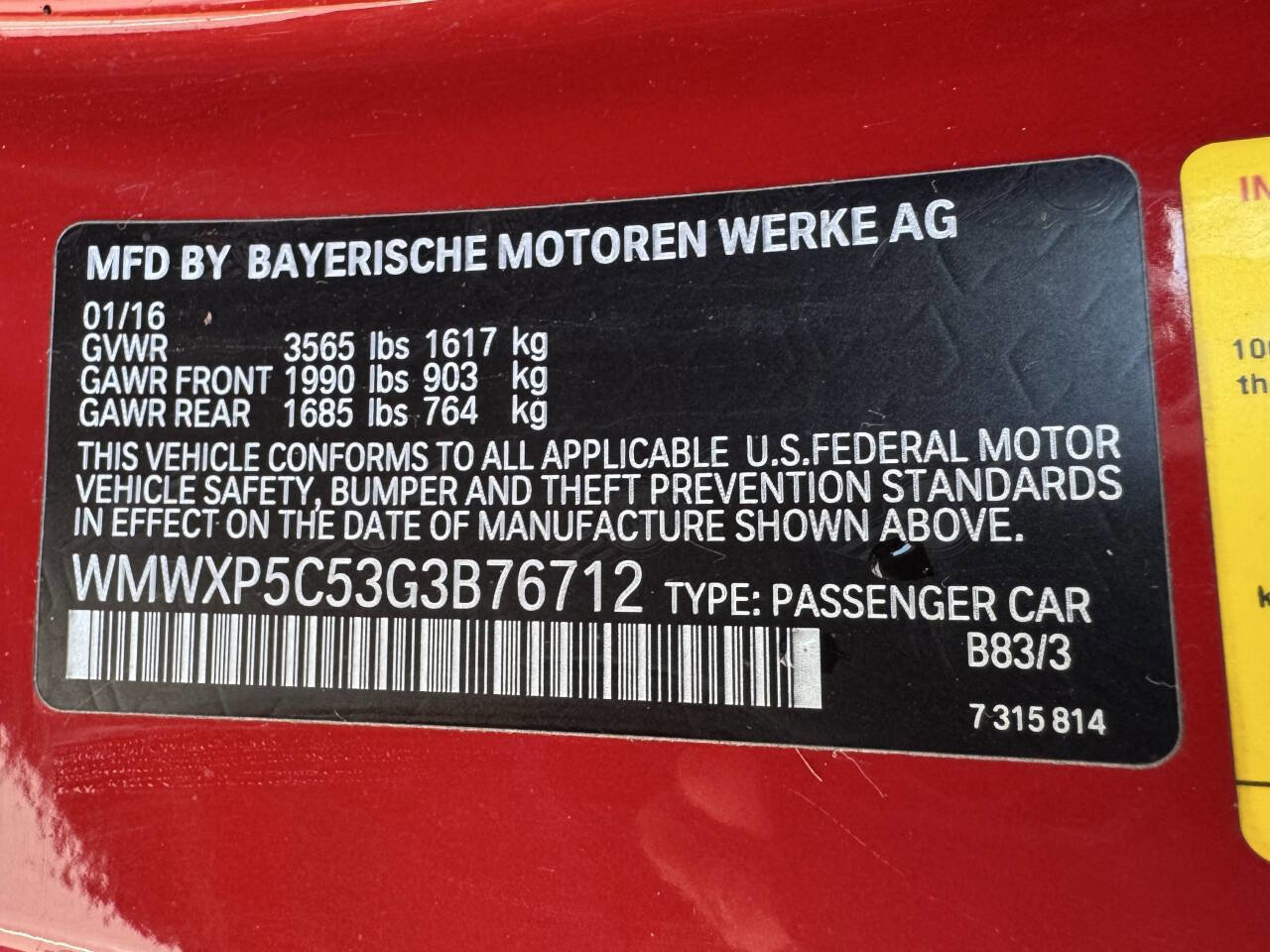 Used 2016 MINI Cooper 2-Door Hardtop FWD image 21