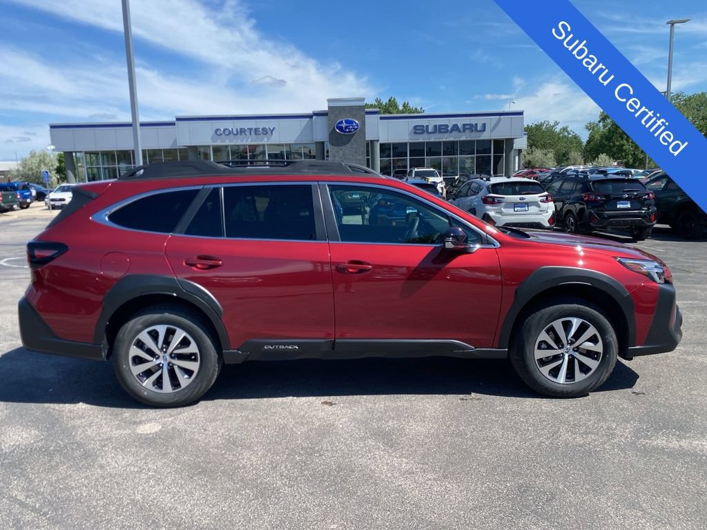 Certified 2025 Subaru Outback Premium w/ Popular Package #1A AWD/4WD image 1