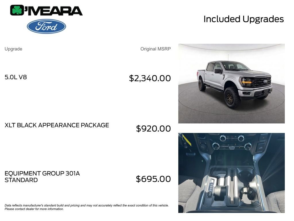 Used 2026 Ford F150 XLT w/ XLT Black Appearance Package AWD/4WD image 4