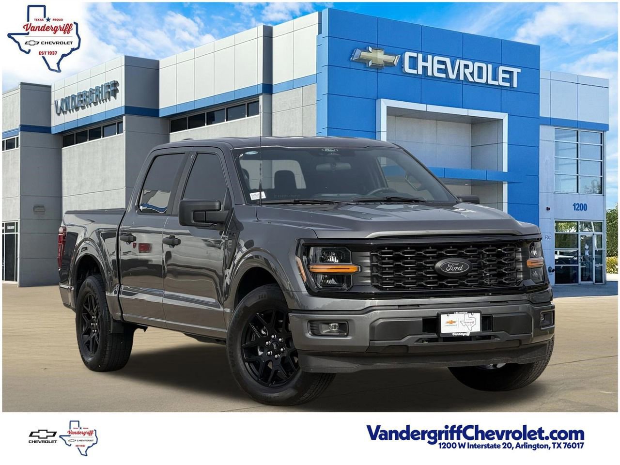 Used 2025 Ford F150 STX w/ STX Black Appearance Package RWD image 1