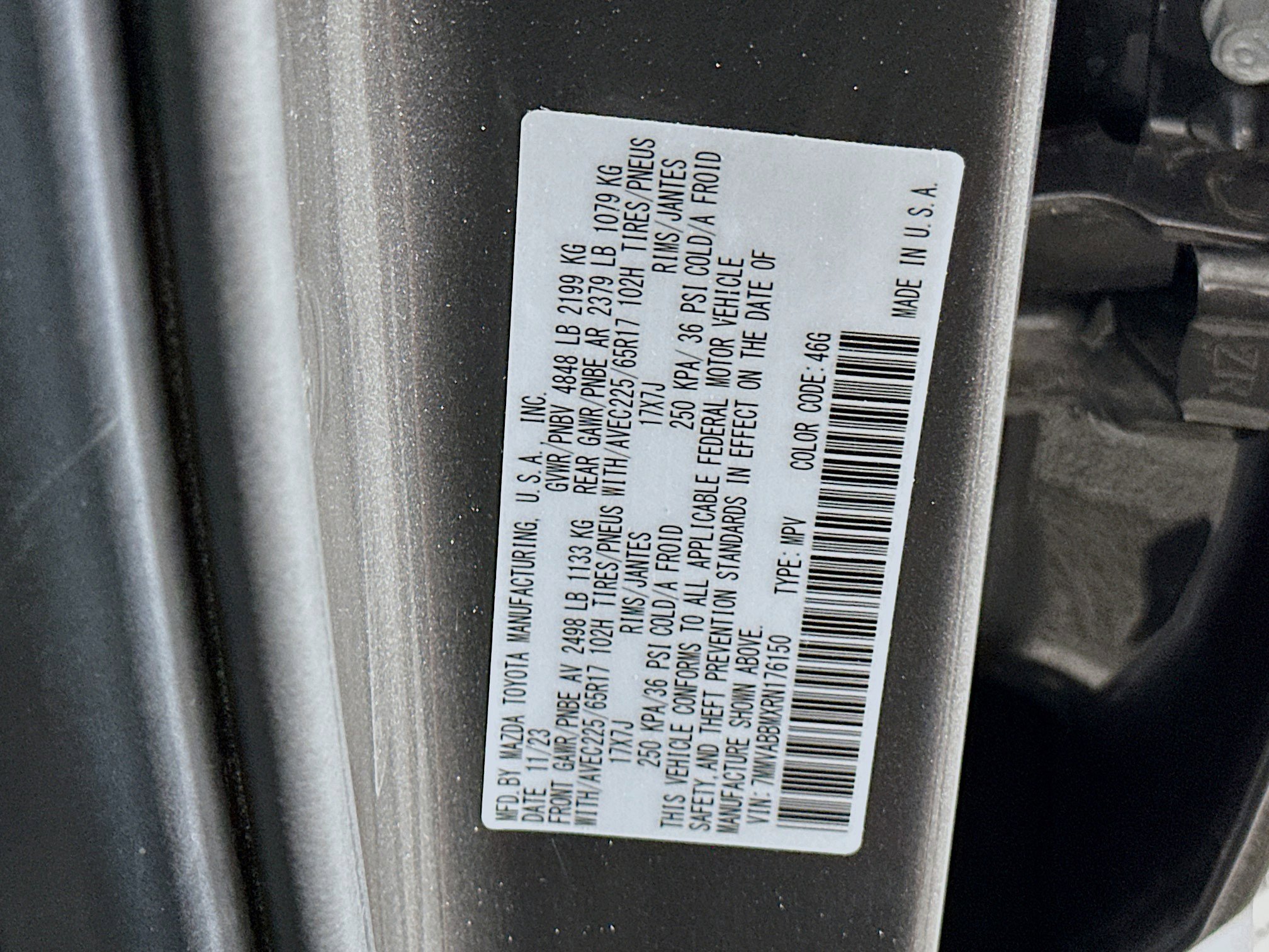 Used 2024 MAZDA CX-50 AWD 2.5 S w/ Cargo Package image 12