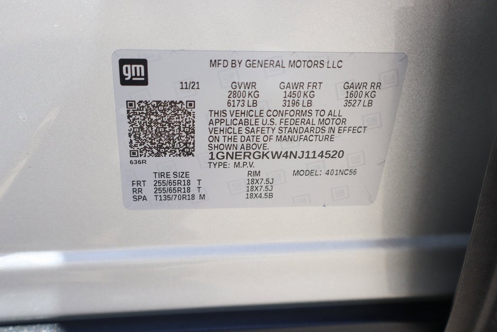 Used 2022 Chevrolet Traverse LT image 55